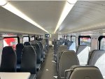 Interior of Caltrain KISS MU Car